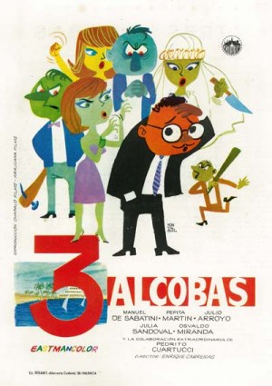 Tres alcobas