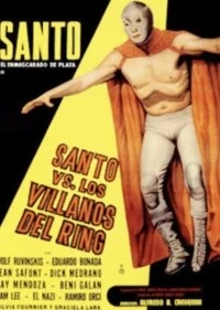 Santo contra los villanos del ring