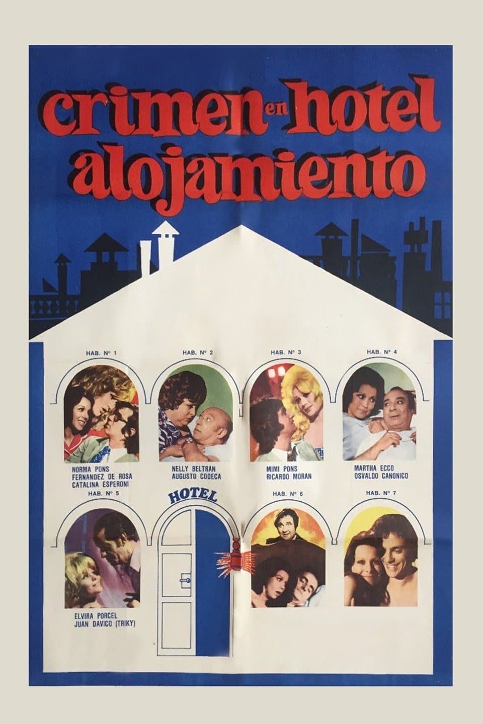 Crimen en el hotel alojamiento Película 1974