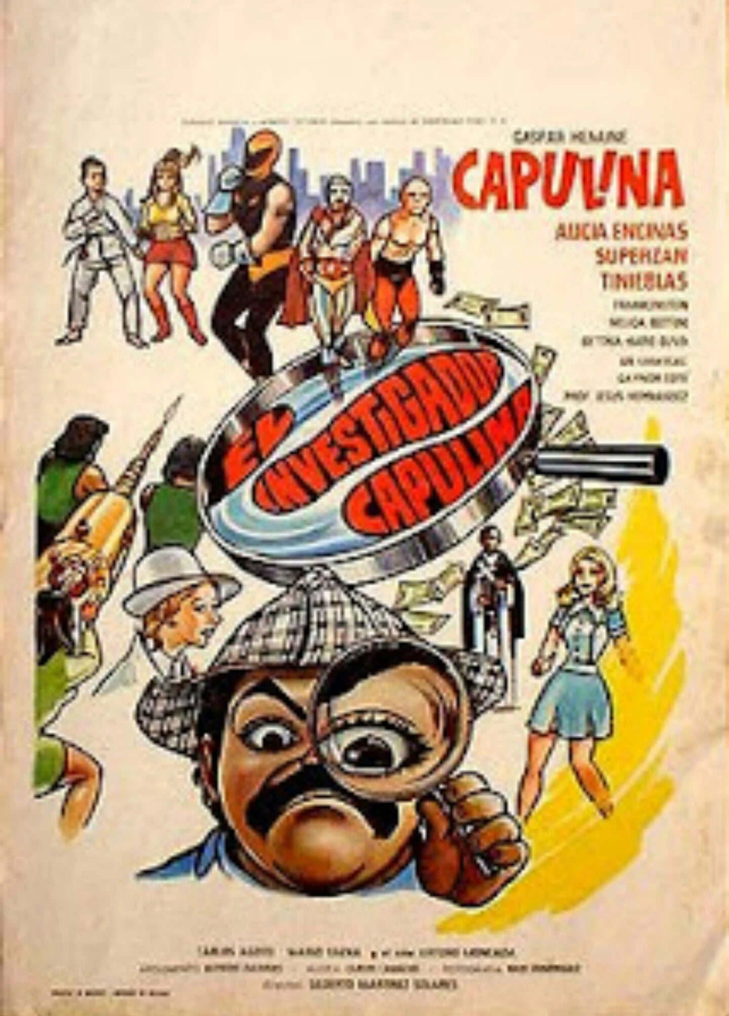 El investigador Capulina