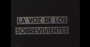 La voz de los sobrevivientes
