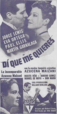 Di que me quieres Di que me quieres