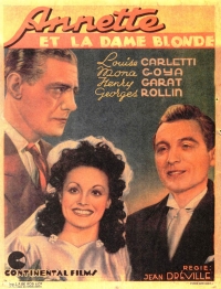 Annette et la dame blonde