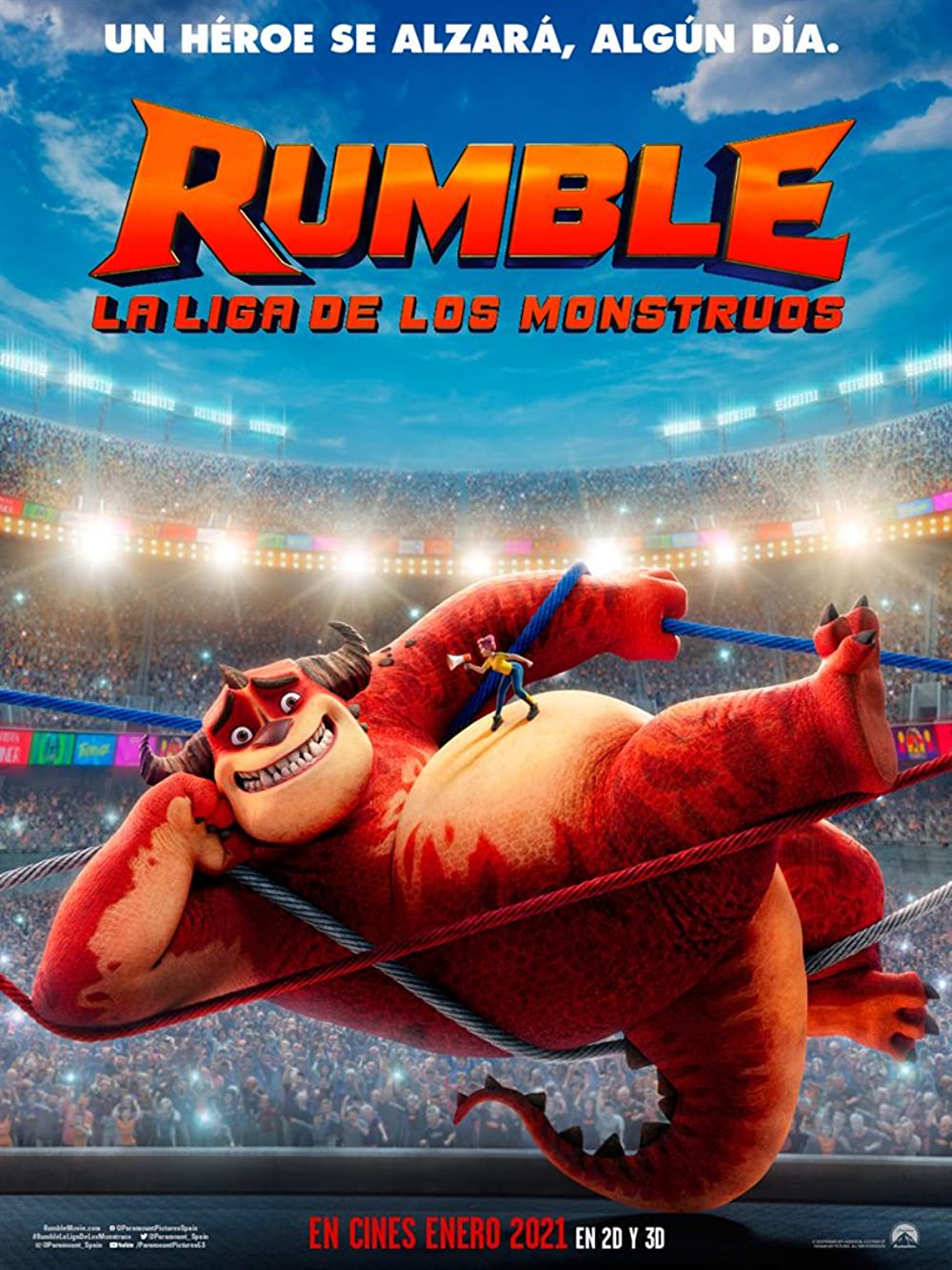 Rumble, la liga de los monstruos