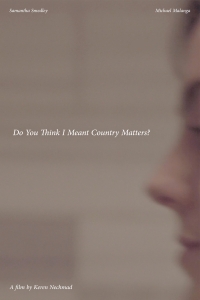Do You Think I Meant Country Matters?