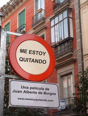Me estoy quitando