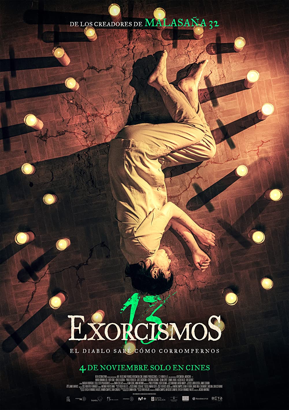 13 exorcismos Película 2022