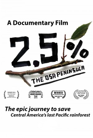 2.5% The Osa Peninsula