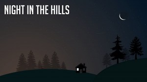 Night in the hills
