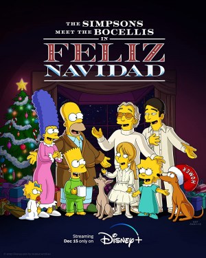 Los Simpson conocen a los Bocelli en Feliz Navidad Los Simpson conocen a los Bocelli en Feliz Navidad