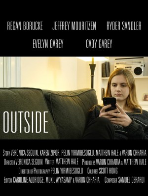 Outside