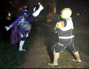 Power Rangers Masterforce and Power Rangers Hybrids the Roar!