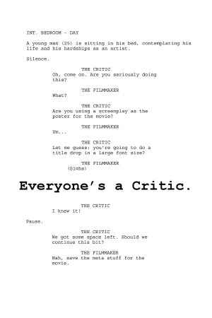 Everyone's a Critic
