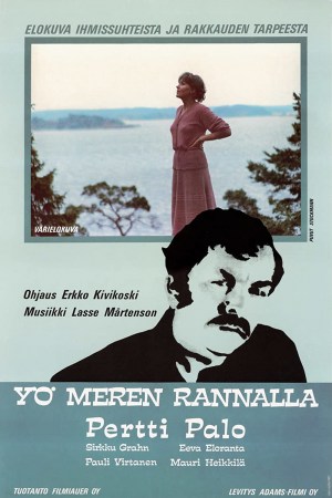Yö meren rannalla