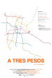 A tres pesos