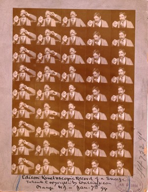 Edison Kinetoscopic Record of a Sneeze