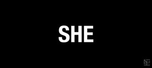She