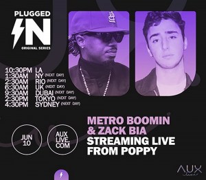 Metro Boomin + Zack Bia Live @ Poppy Los Angeles