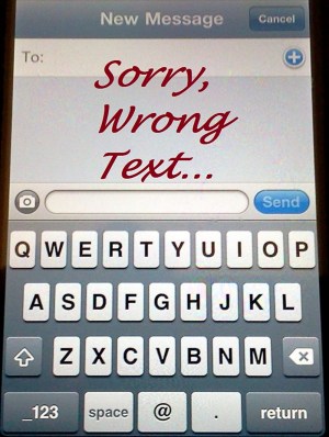Sorry, Wrong Text
