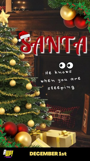 Santa: He knows when you are sleeping