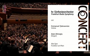 Emmanuel Tjeknavorian und Alain Altinoglu - E. Chausson und Bilder einer Ausstellung