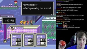 Playing Earthbound with one hand holding a tomato (2)