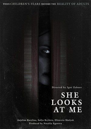 She looks at me
