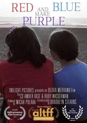 Red and Blue make Purple