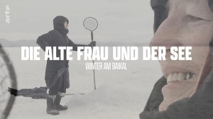 Die alte Frau und der See: Winter am Baikal