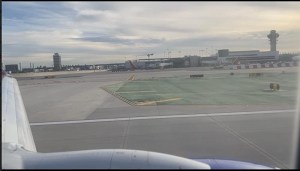 Departing Los Angeles