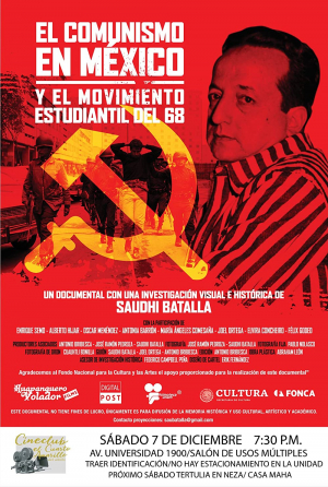 El Comunismo en México y el movimiento estudiantil del 68