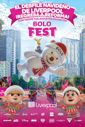 Bolo Fest: El desfile navideño de Liverpool 2022.