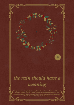 The rain should have a meaning